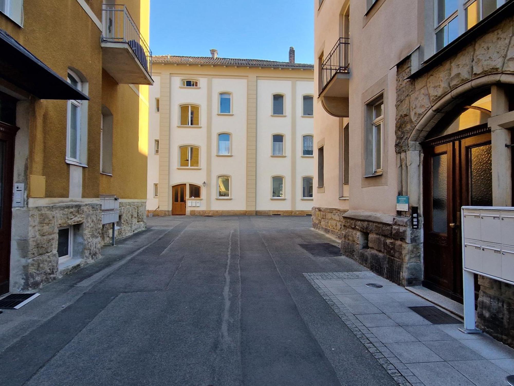 Grosse 3-Zimmer Wohnung - Zentral-Coburg - Kostenloser Parkplatz Εξωτερικό φωτογραφία